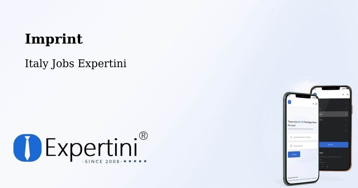 Imprint - Italy Jobs Expertini